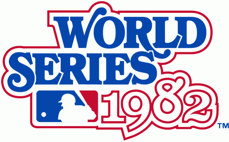 MLB World Series 1982 Primary Logo iron on transfers for T-shirts